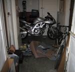 yes, that's a motorcycle in my apartment