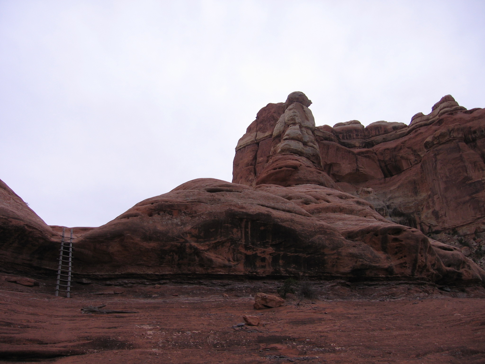 Ladder on connector between elephant and lost canyons