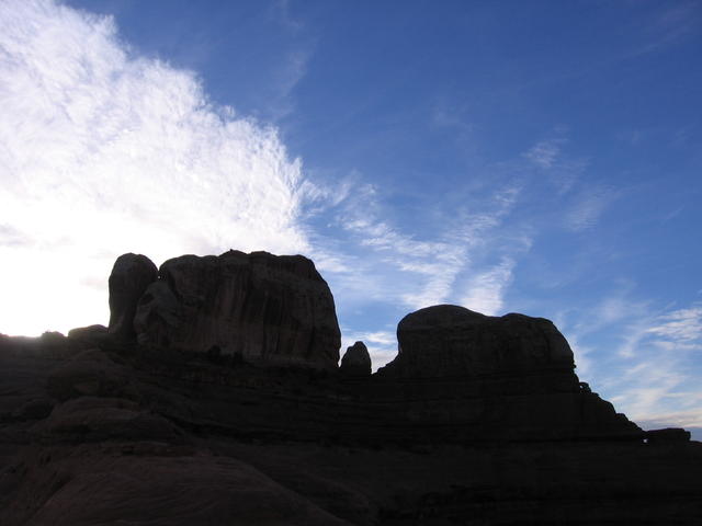 big sky, big rocks