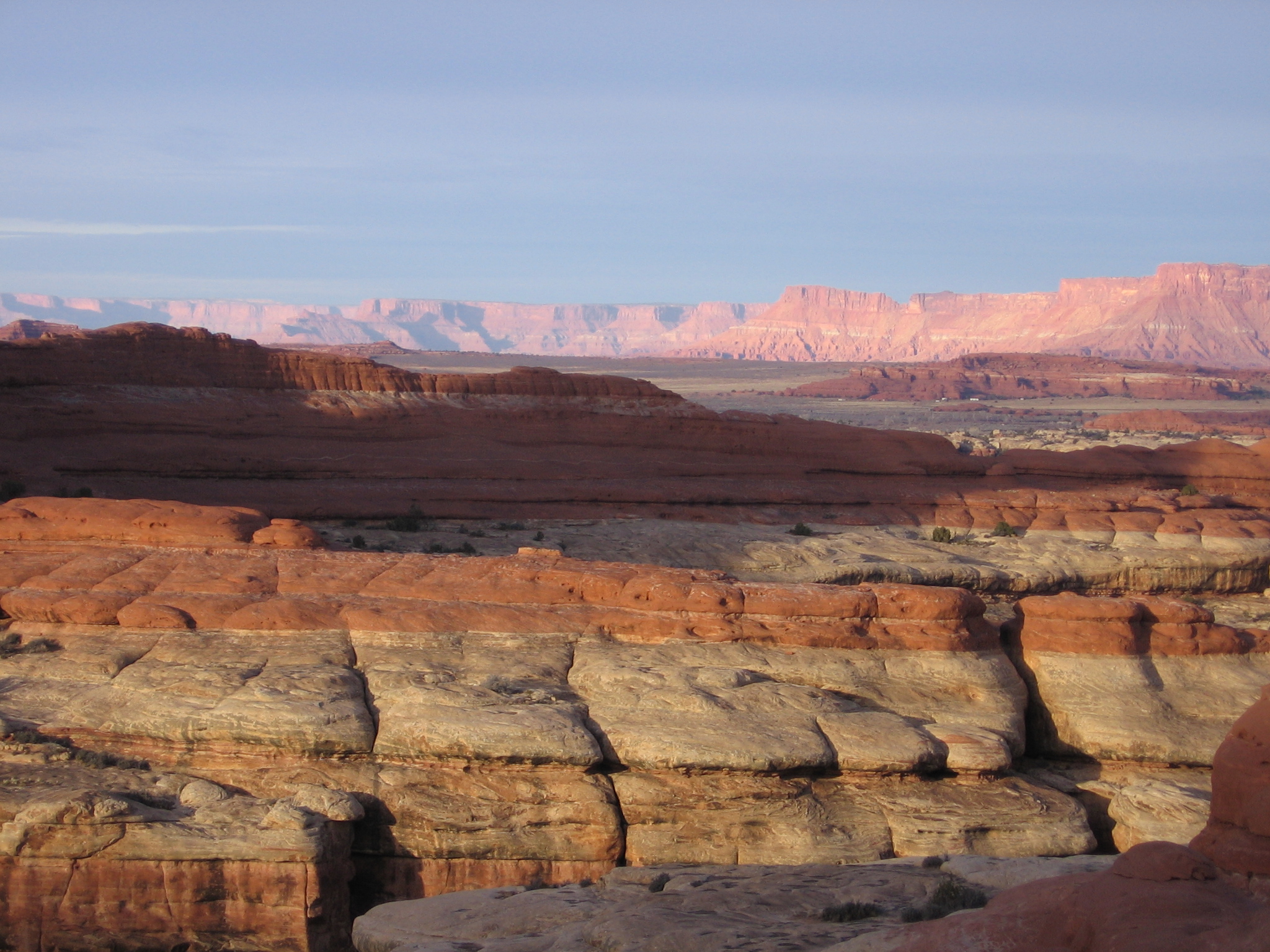 canyons as far as the eye can see