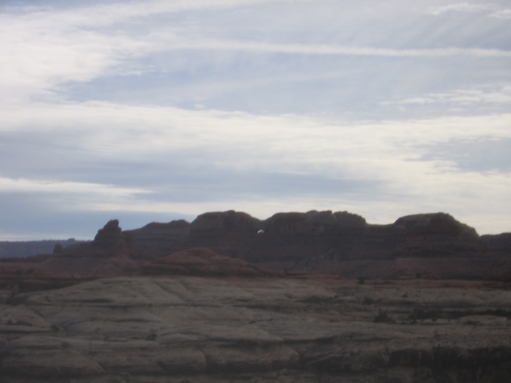 tiny arch in the distance